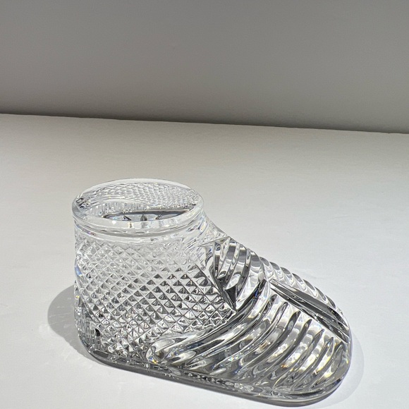 Waterford Other - Vintage Waterford crystal baby shoe ,bootie, figurine paperweight NO BOX